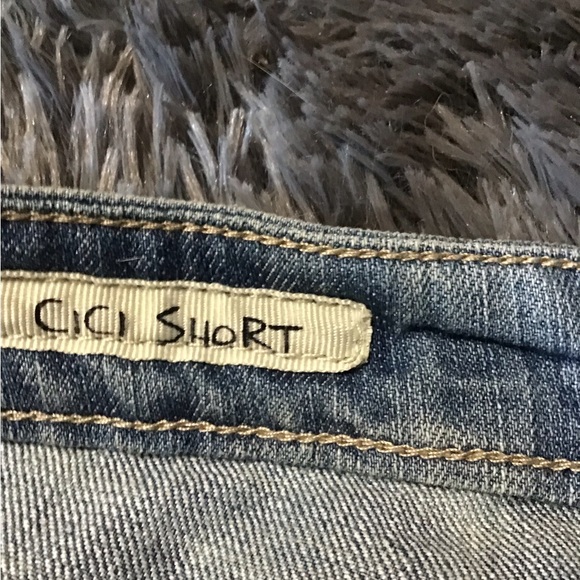 Hot Kiss Ladies Jean Shorts Lace Detail Sz 9 NWT - Picture 6 of 6